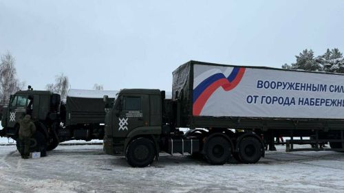 Челны направили 30 тонн шефской помощи группировке войск «Север»