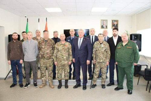 Военнослужащим из Заинска вручили медали «За отвагу»